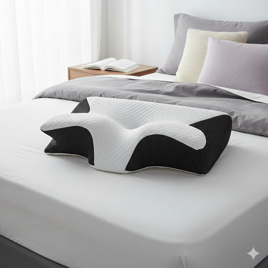 LUNARA Memory Foam Neck Pillow